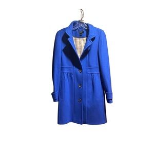 J. Crew Blue Pea Coat